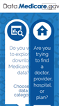 Mobile Screenshot of data.medicare.gov