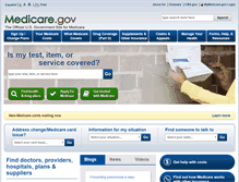 Tablet Screenshot of medicare.gov